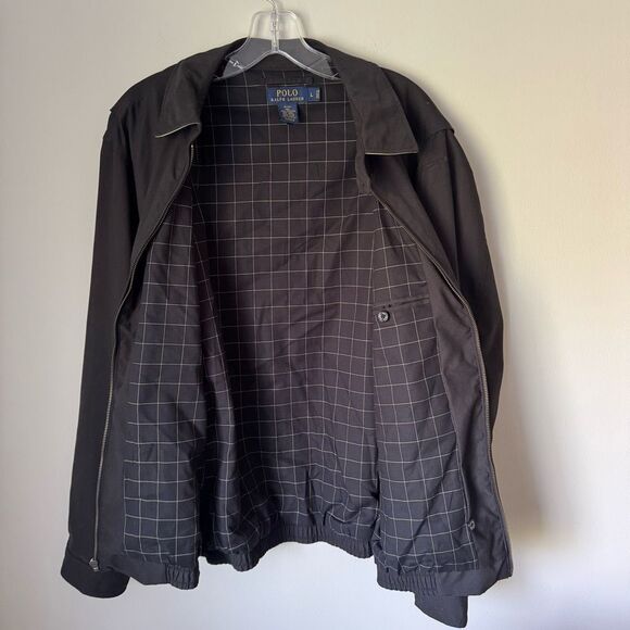 Vintage 90’s POLO Ralph Lauren Harrington Jacket Size L - Picture 3 of 4